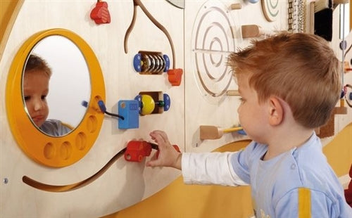 Sensory Learning Wall Quarter Circle Wall Toy - Right, 120218